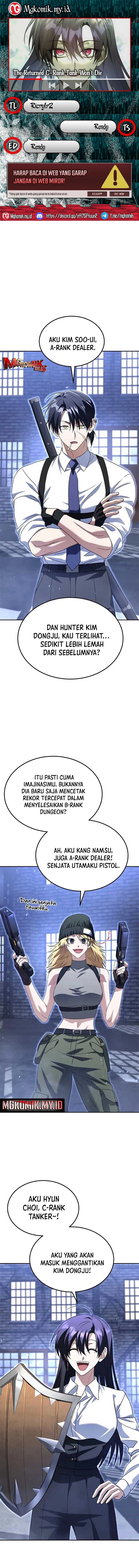 Baca The Returned C-Rank Tank Won’t Die! Chapter 32 - Halaman 1 Baca The Returned C-Rank Tank Won’t Die! - Chapter 32 halaman 1