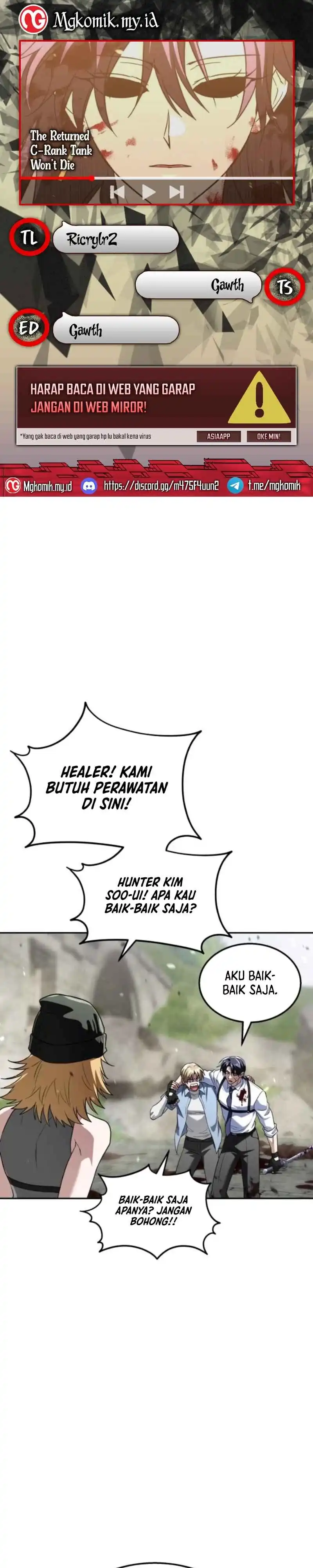Baca The Returned C-Rank Tank Won't Die! - Chapter 41 halaman 1