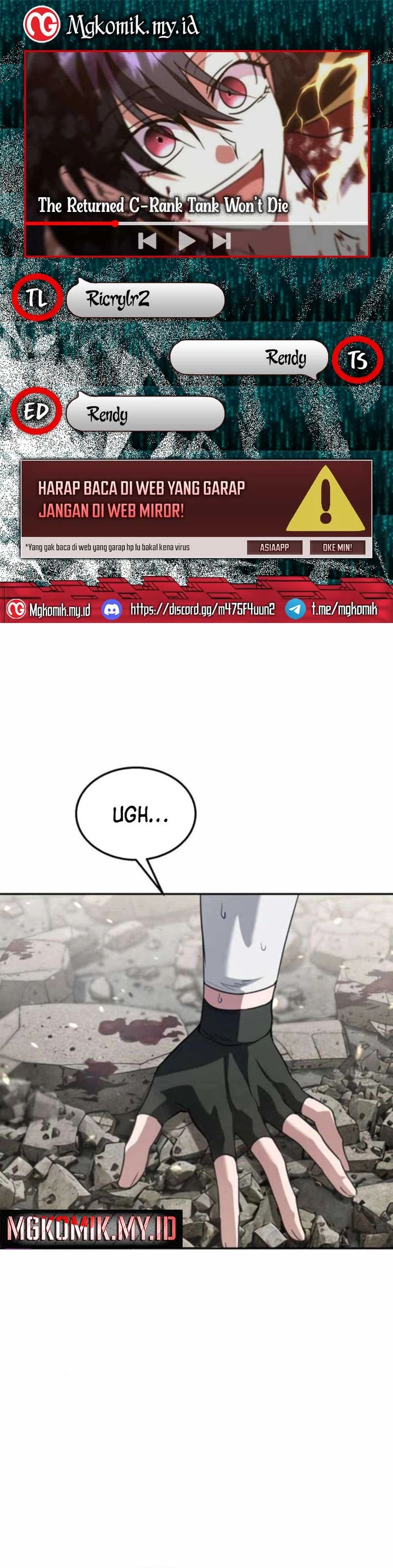 Baca The Returned C-Rank Tank Won't Die! - Chapter 43 halaman 1