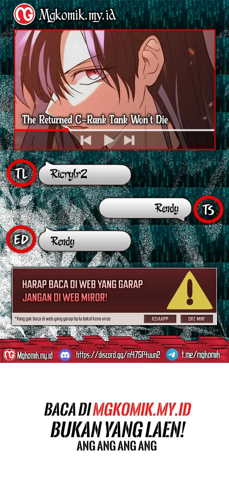 Baca The Returned C-Rank Tank Won't Die! - Chapter 44 halaman 1