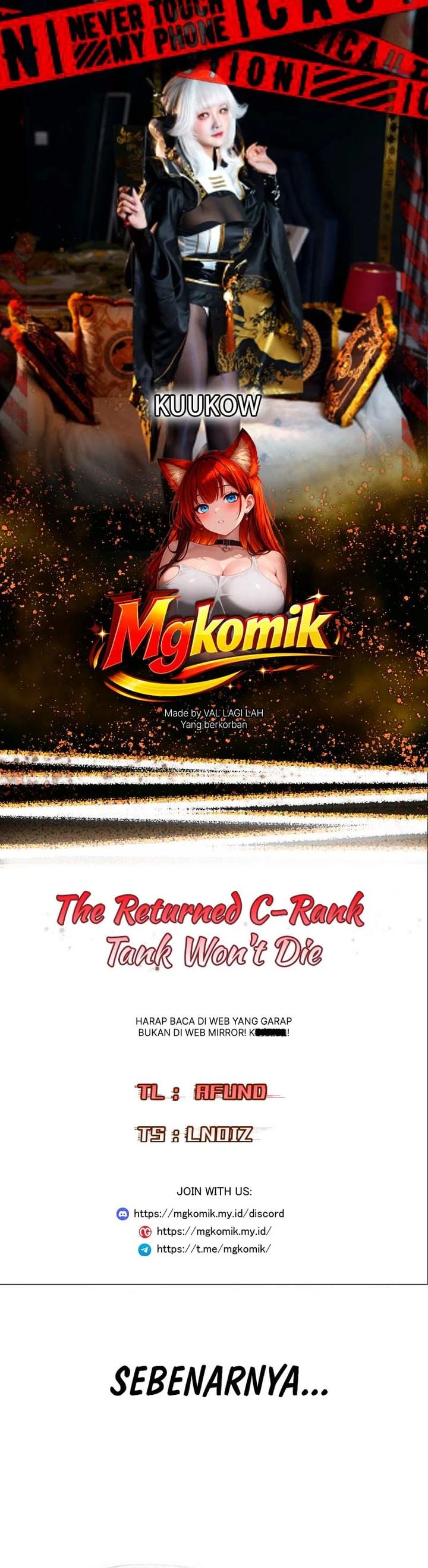 Baca The Returned C-Rank Tank Won't Die! - Chapter 52 halaman 1