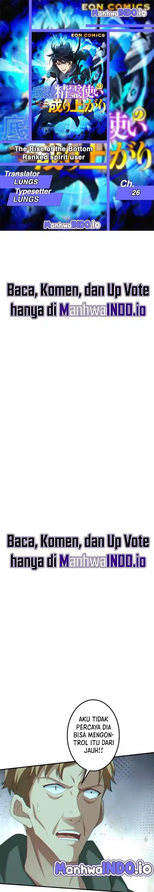 Baca The Rise of the Bottom Ranked Spirit User - Chapter 26 halaman 1