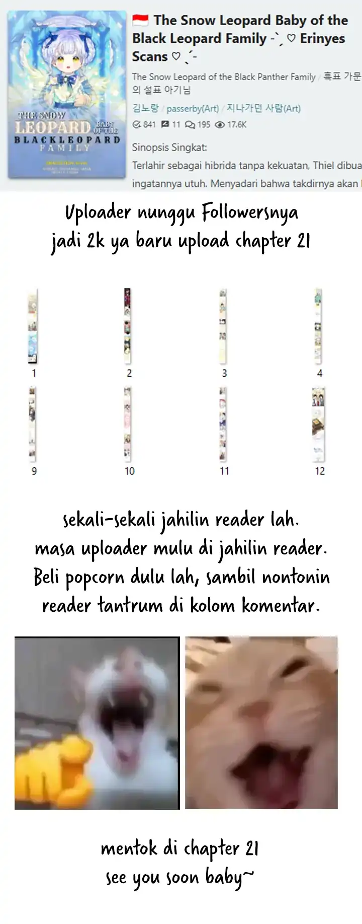 Baca The Snow Leopard Baby of the Black Leopard Family - Chapter 20 halaman 102