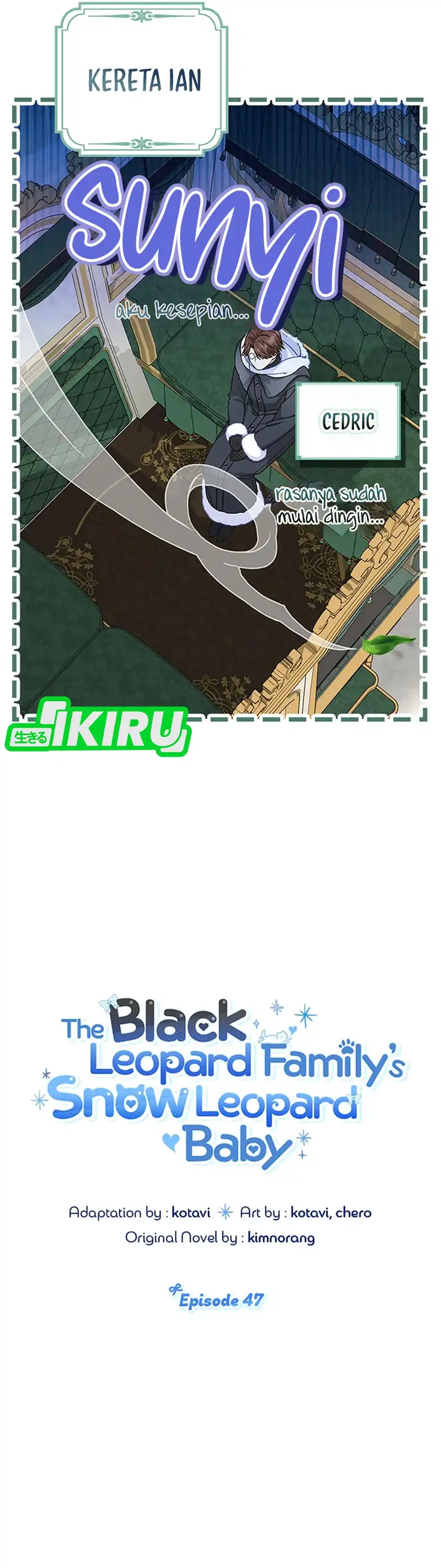 Baca The Snow Leopard Baby of the Black Leopard Family - Chapter 47 halaman 10