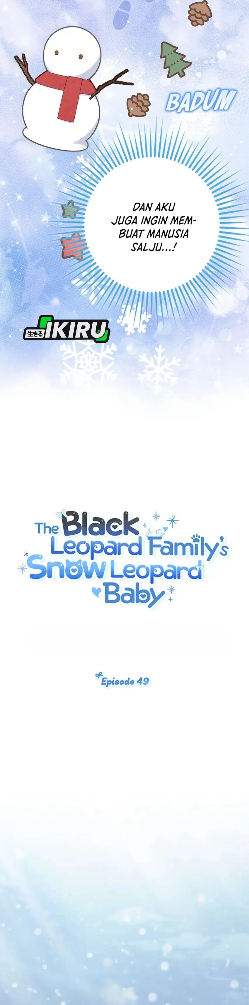 Baca The Snow Leopard Baby of the Black Leopard Family - Chapter 49 halaman 16