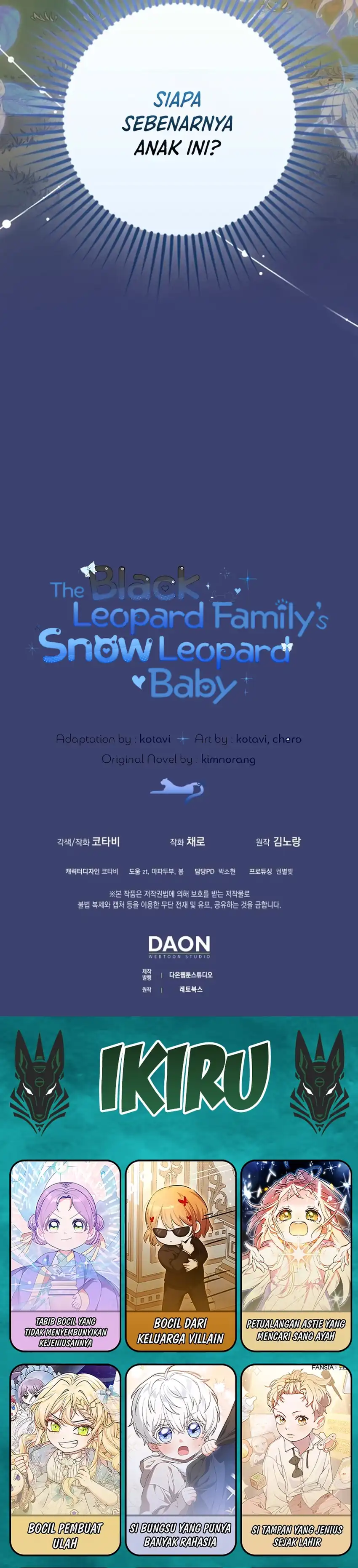 Baca The Snow Leopard Baby of the Black Leopard Family - Chapter 54 halaman 42