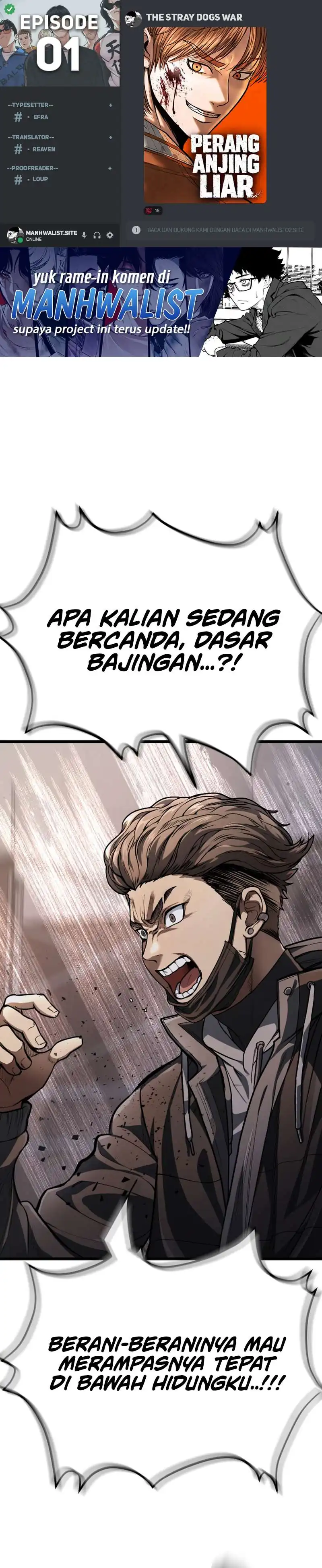 Baca The Stray Dogs War - Chapter 1 halaman 1