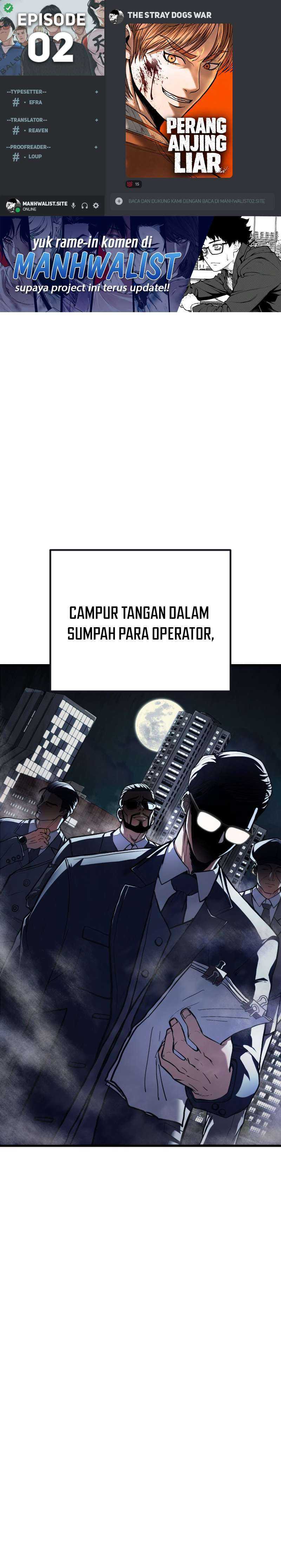 Baca The Stray Dogs War - Chapter 2 halaman 1