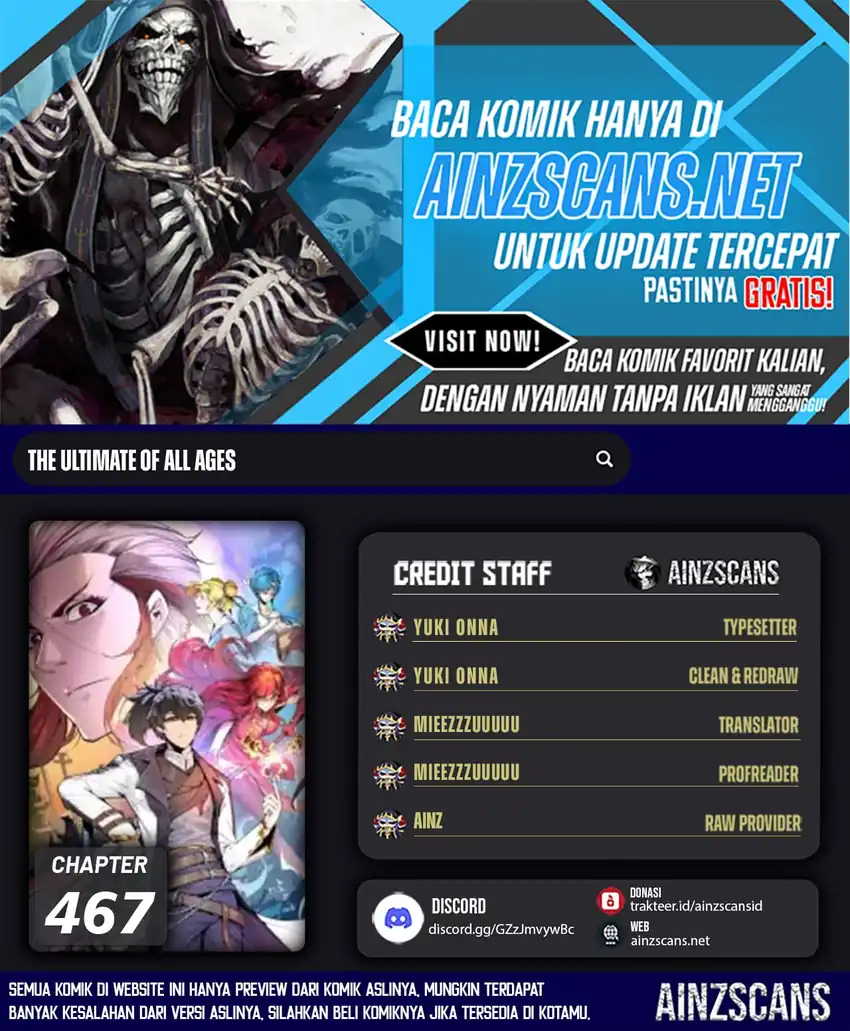 Baca The Ultimate of All Ages - Chapter 467 halaman 1