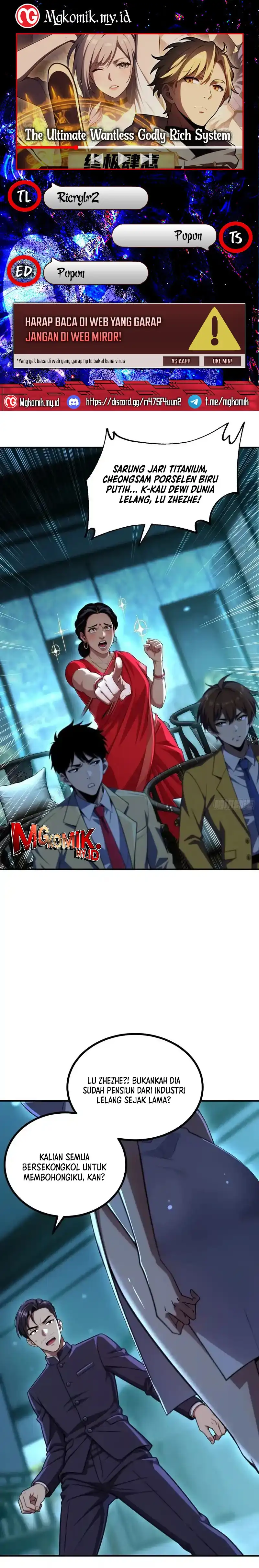 Baca The Ultimate Wantless Godly Rich System - Chapter 71 halaman 1