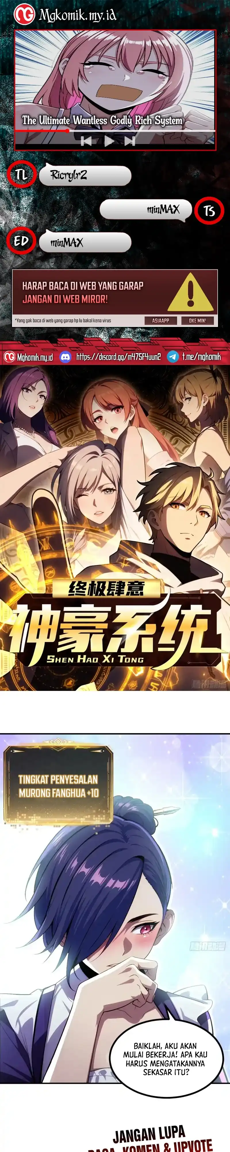 Baca The Ultimate Wantless Godly Rich System - Chapter 72 halaman 1