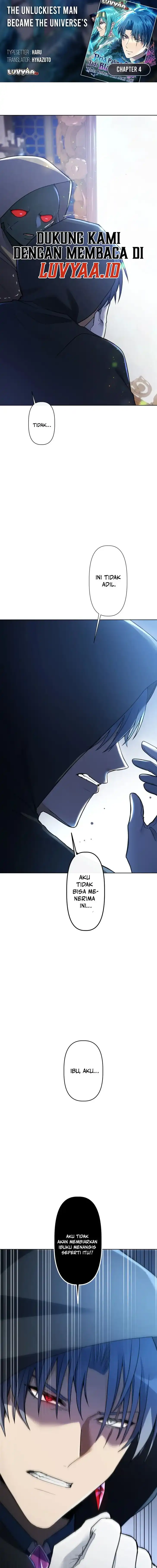 Baca The Unluckiest Man Became the Universe’s Most Evil Mage and Wants to Be Rewarded - Chapter 04 halaman 1
