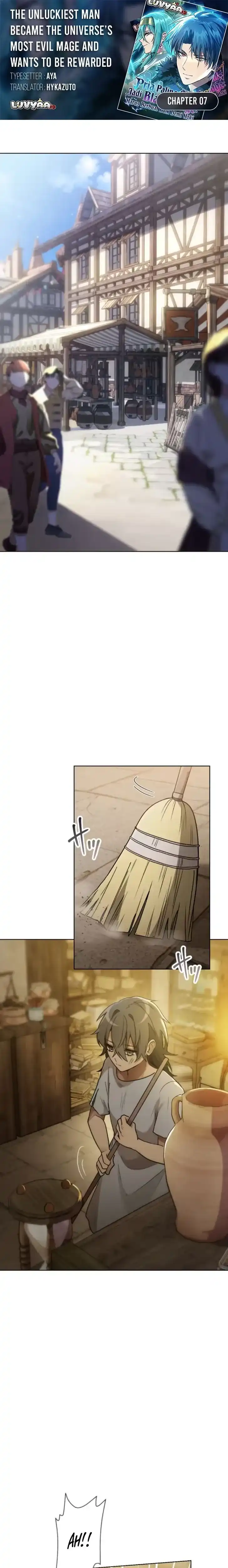 Baca The Unluckiest Man Became the Universe’s Most Evil Mage and Wants to Be Rewarded - Chapter 07 halaman 1