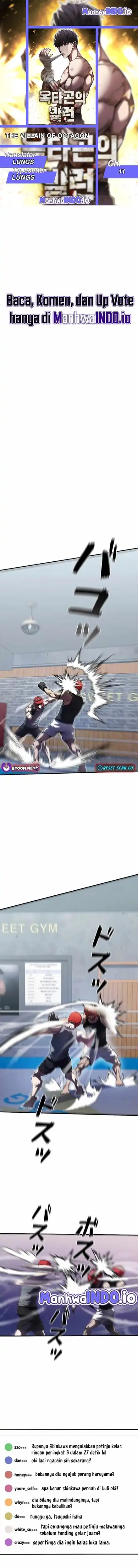 Baca The Villain of the Octagon - Chapter 11 halaman 1