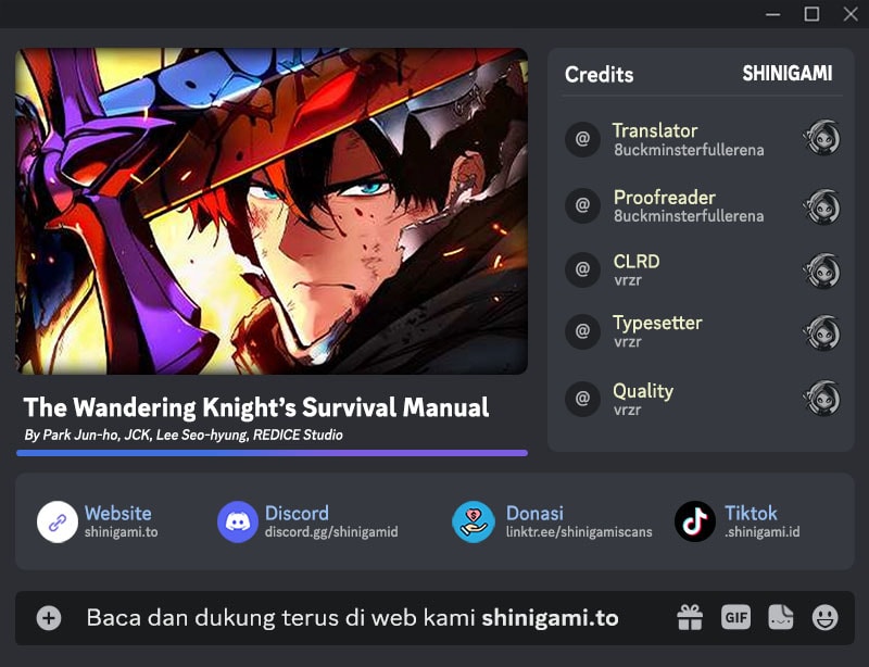 Baca The Wandering Knight's Survival Manual - Chapter 26 halaman 1