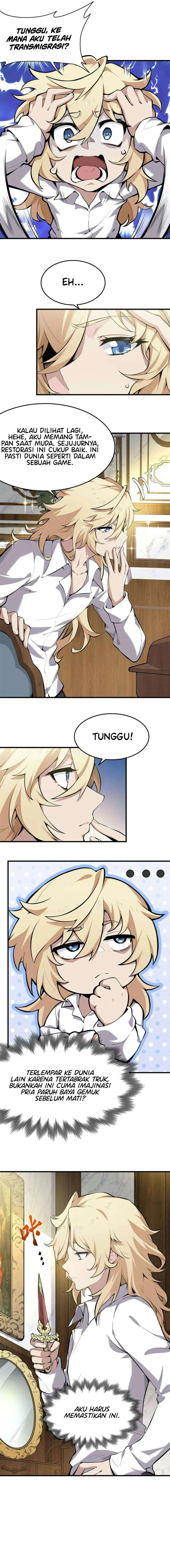 The Yellow-haired Villain in Female Main Character’s Novel wants Happiness Chapter 01 page 4