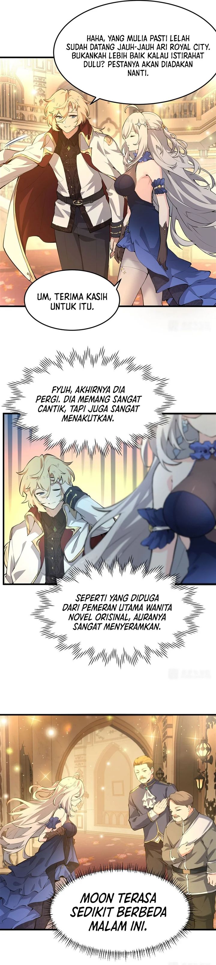 The Yellow-haired Villain in Female Main Character’s Novel wants Happiness Chapter 05 page 8