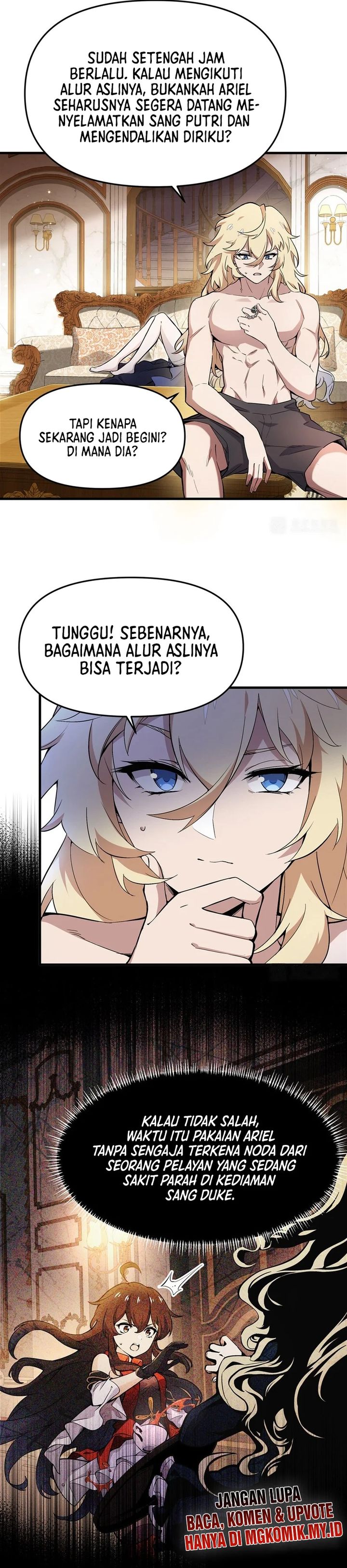 The Yellow-haired Villain in Female Main Character’s Novel wants Happiness Chapter 07 page 4