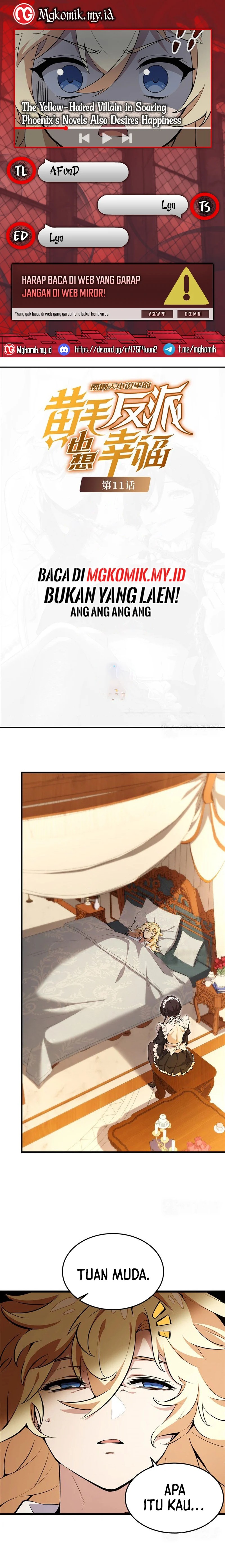 The Yellow-haired Villain in Female Main Character’s Novel wants Happiness Chapter 11 page 2