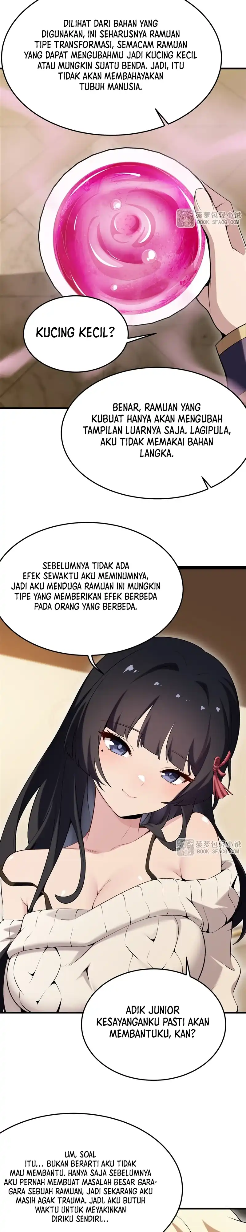 Baca The Yellow-haired Villain in Female Main Character's Novel wants Happiness - Chapter 54 halaman 4