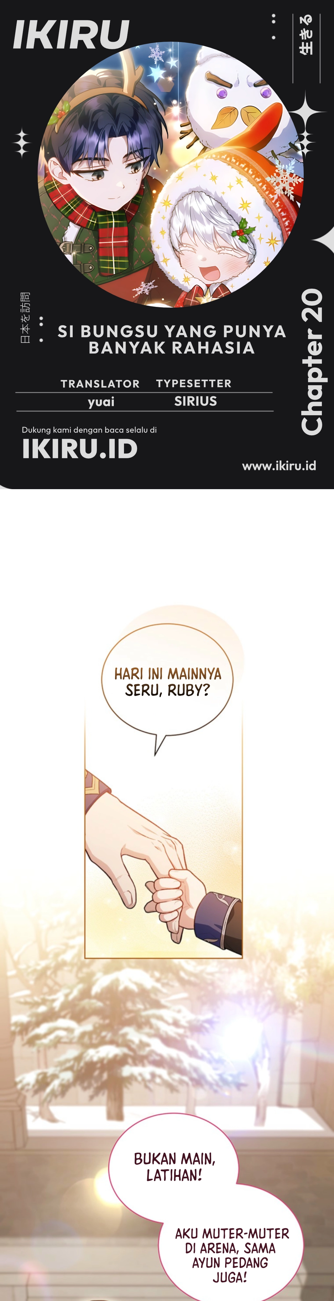 Baca The Youngest Hides Way Too Much - Chapter 20 halaman 1