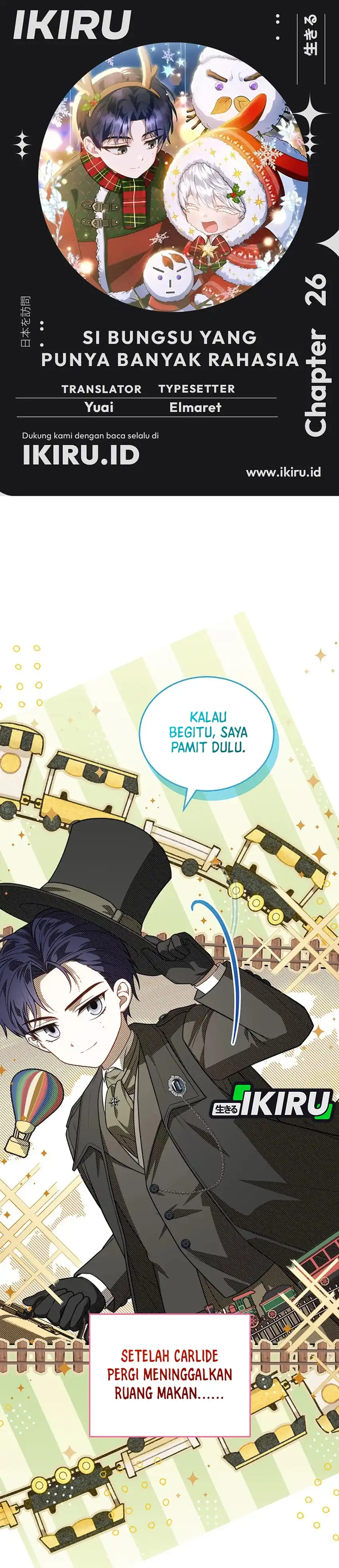 Baca The Youngest Hides Way Too Much - Chapter 26 halaman 1