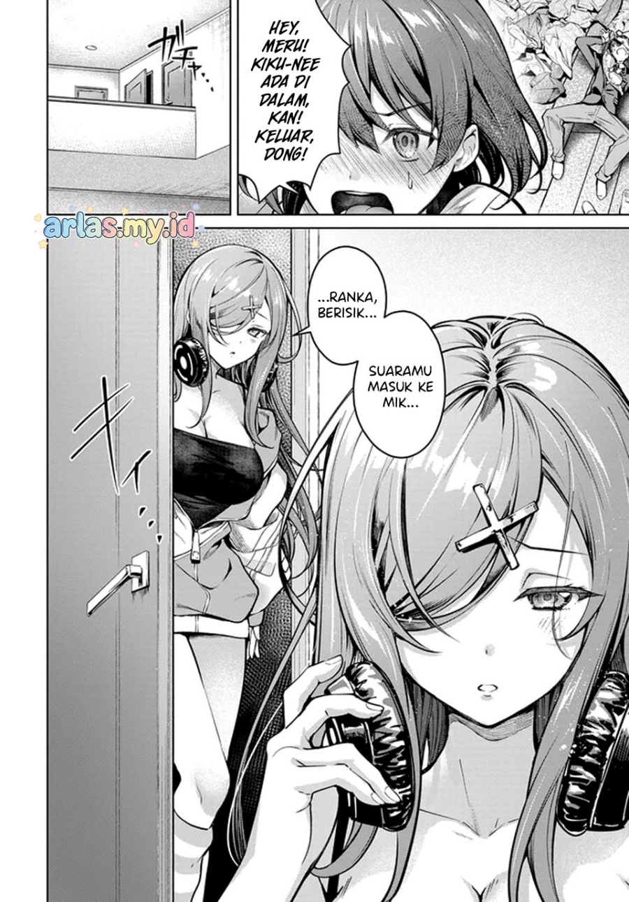 Baca Tier 1 Shimai: Yuumei Yonshimai wa Boku nashi de wa Ikirarenai - Chapter 1.1 halaman 18