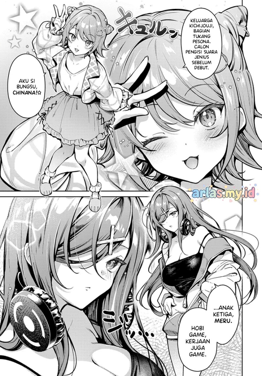 Baca Tier 1 Shimai: Yuumei Yonshimai wa Boku nashi de wa Ikirarenai - Chapter 1.1 halaman 23