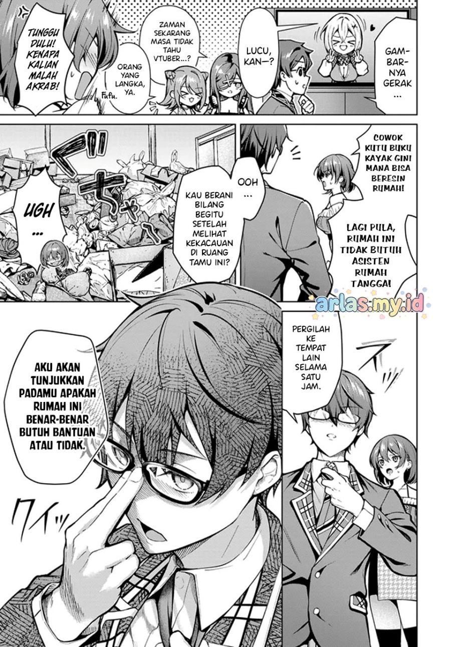 Baca Tier 1 Shimai: Yuumei Yonshimai wa Boku nashi de wa Ikirarenai - Chapter 1.1 halaman 25