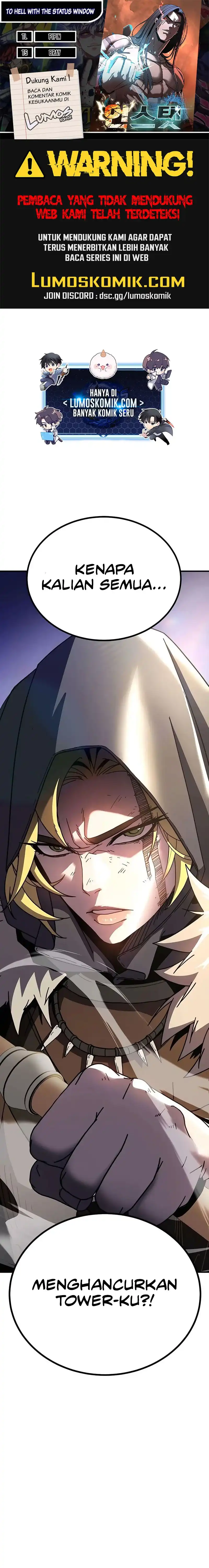 Baca To Hell With the Status Window - Chapter 9 halaman 1