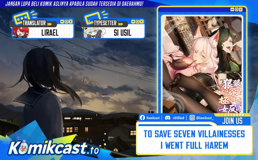 Baca To Save Seven Villainesses, I Went Full Harem! - Chapter 03 halaman 1