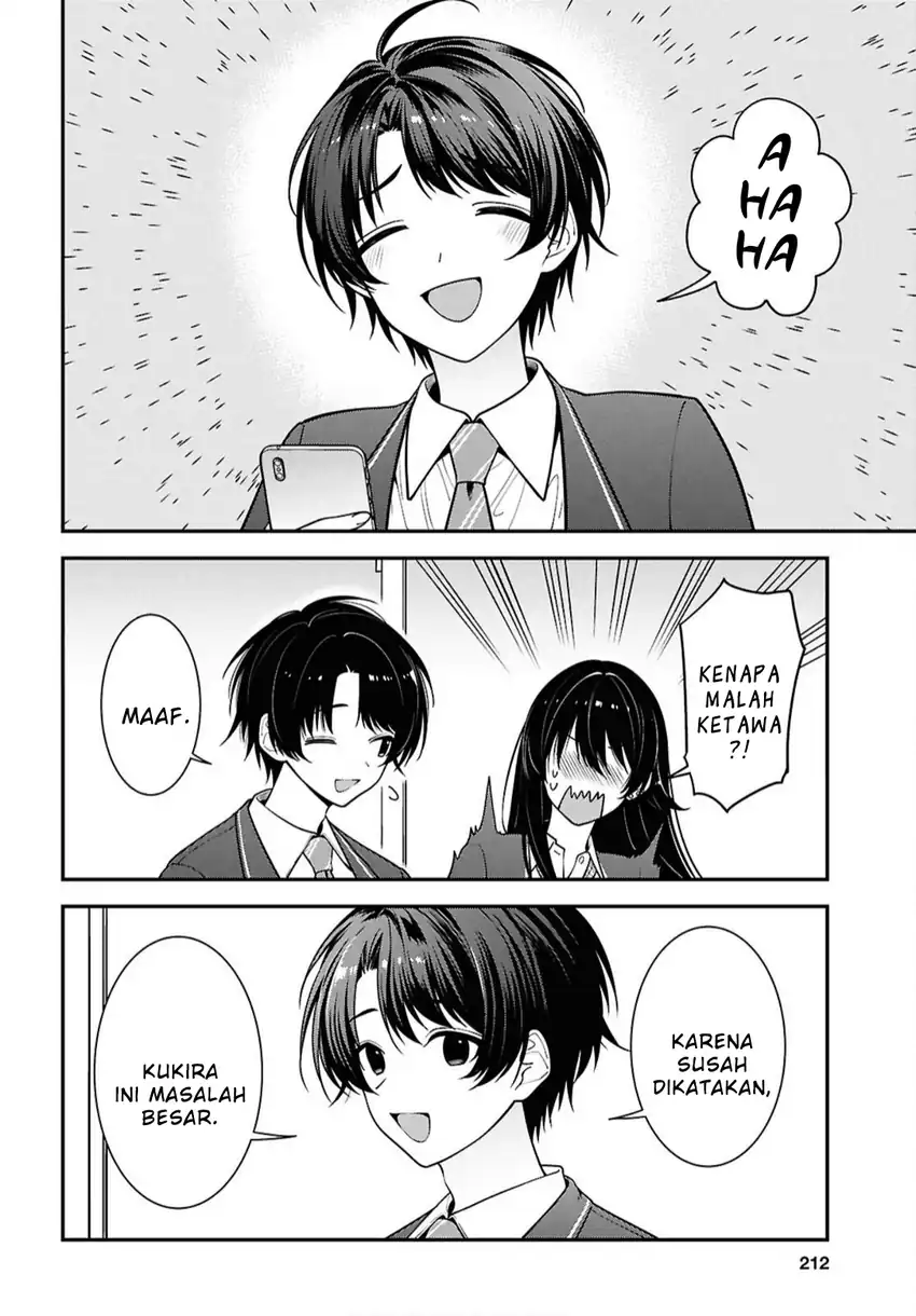 Baca Tonari no Seki no Yankee JK no Jakuten - Chapter 17 halaman 14