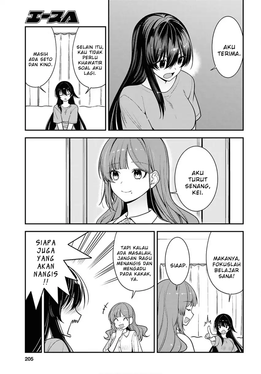 Baca Tonari no Seki no Yankee JK no Jakuten - Chapter 17 halaman 7