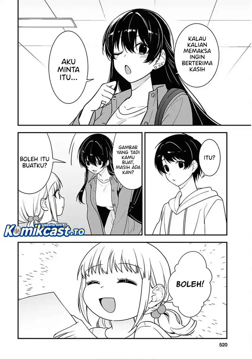 Baca Tonari no Seki no Yankee Shimizu-san ga Kami o Kuroku Sometekita - Chapter 13 halaman 32