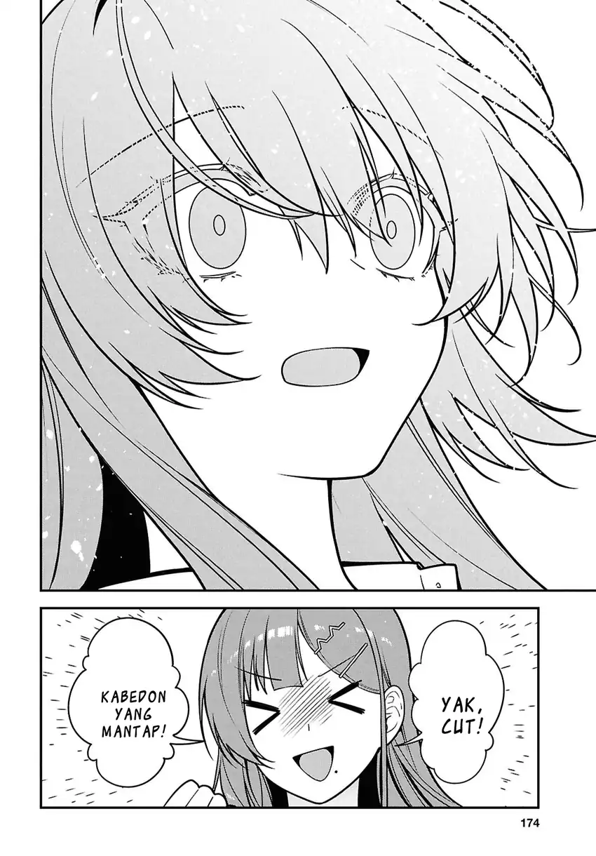 Baca Tonari no Seki no Yankee Shimizu-san ga Kami o Kuroku Sometekita - Chapter 14 halaman 23