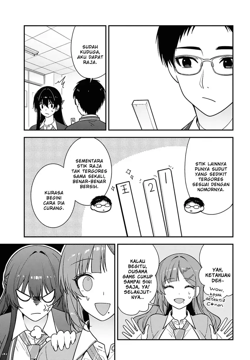 Baca Tonari no Seki no Yankee Shimizu-san ga Kami o Kuroku Sometekita - Chapter 14 halaman 26