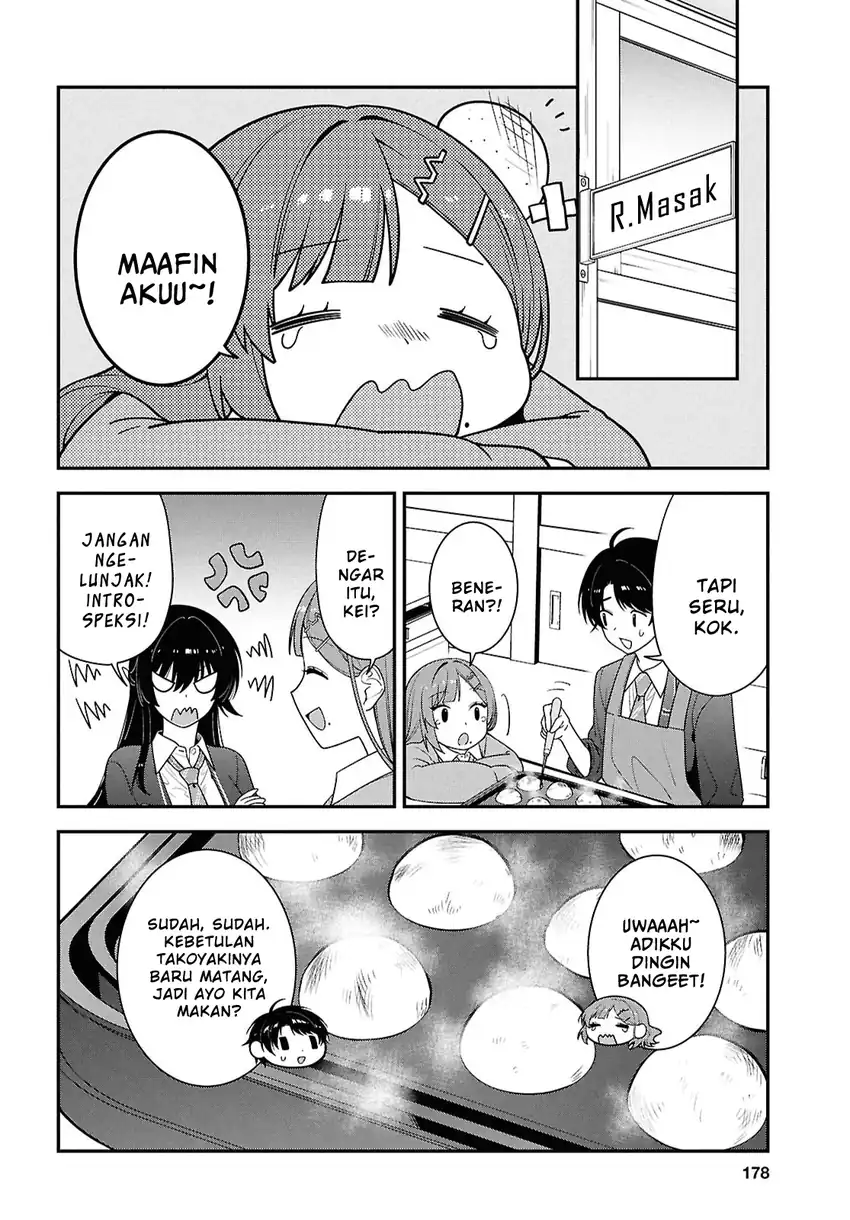 Baca Tonari no Seki no Yankee Shimizu-san ga Kami o Kuroku Sometekita - Chapter 14 halaman 27