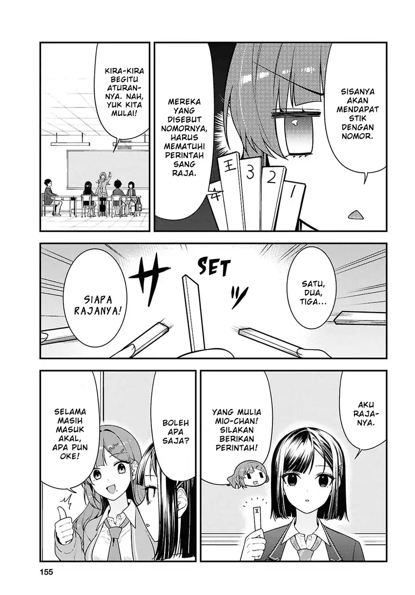 Baca Tonari no Seki no Yankee Shimizu-san ga Kami o Kuroku Sometekita - Chapter 14 halaman 5