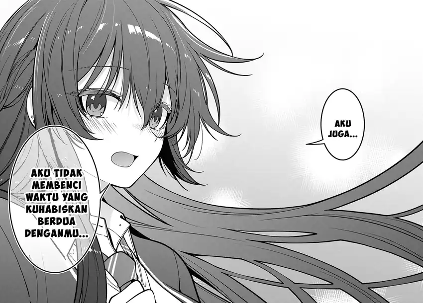 Baca Tonari no Seki no Yankee Shimizu-san ga Kami o Kuroku Sometekita - Chapter 15 halaman 31