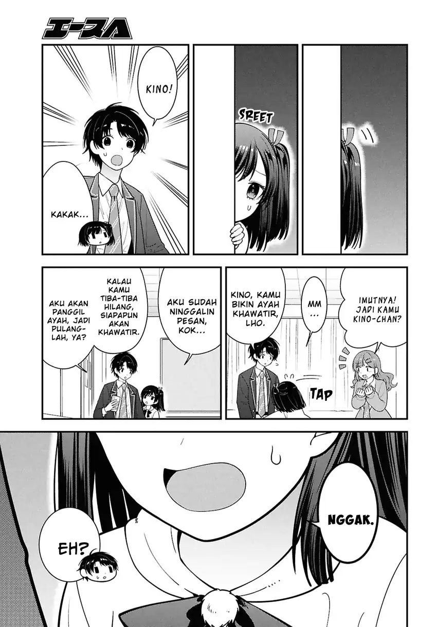 Baca Tonari no Seki no Yankee Shimizu-san ga Kami o Kuroku Sometekita - Chapter 15 halaman 5