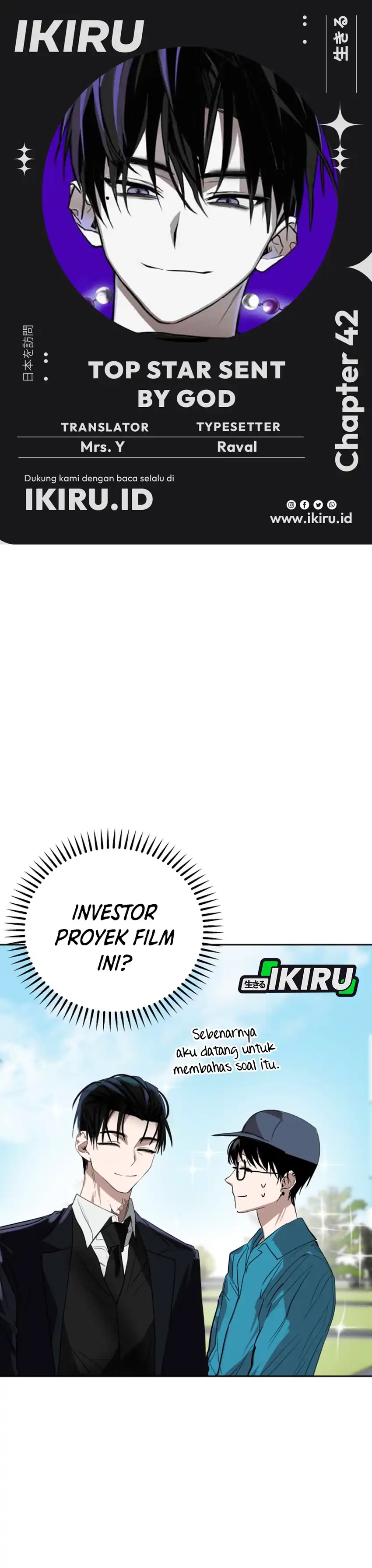 Baca Top Star Sent by God - Chapter 42 halaman 1