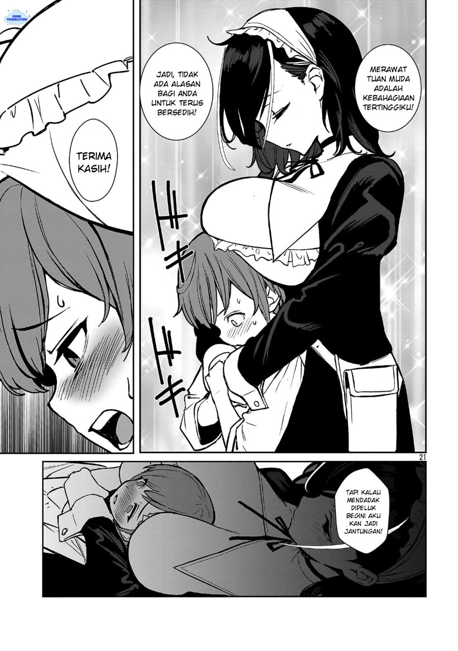 Baca Tousan wa [Kensei], Kaasan wa [Kenshin], Boku wa [Ochi〇po Chanbara Master] - Chapter 1 halaman 26