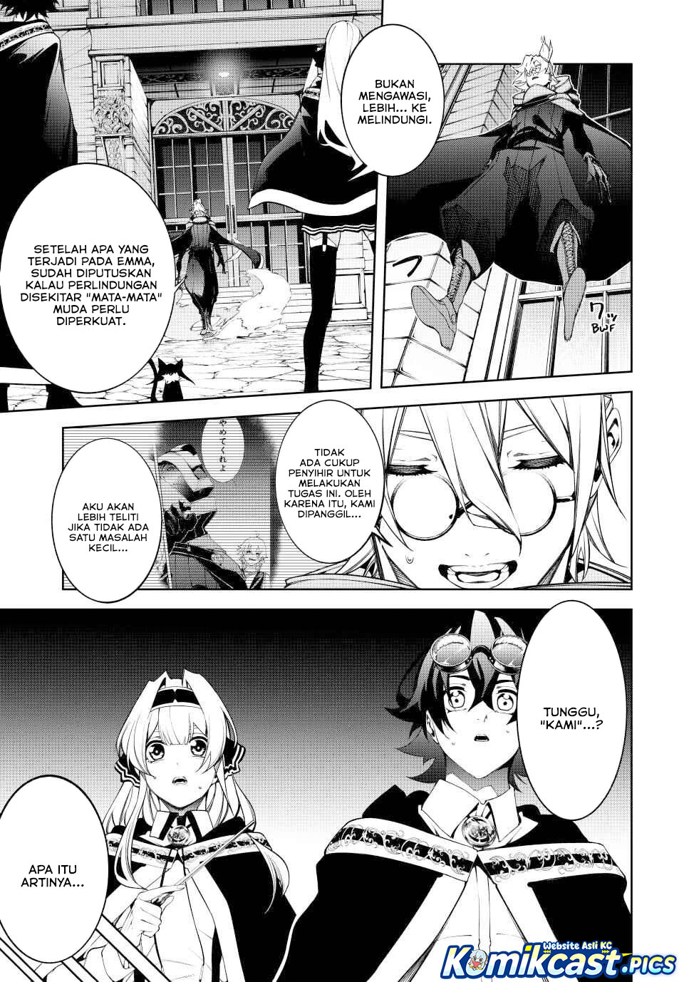 Baca Tsue to Tsurugi no Wistoria Chapter 57 - Halaman 8 Baca Tsue to Tsurugi no Wistoria - Chapter 57 halaman 8