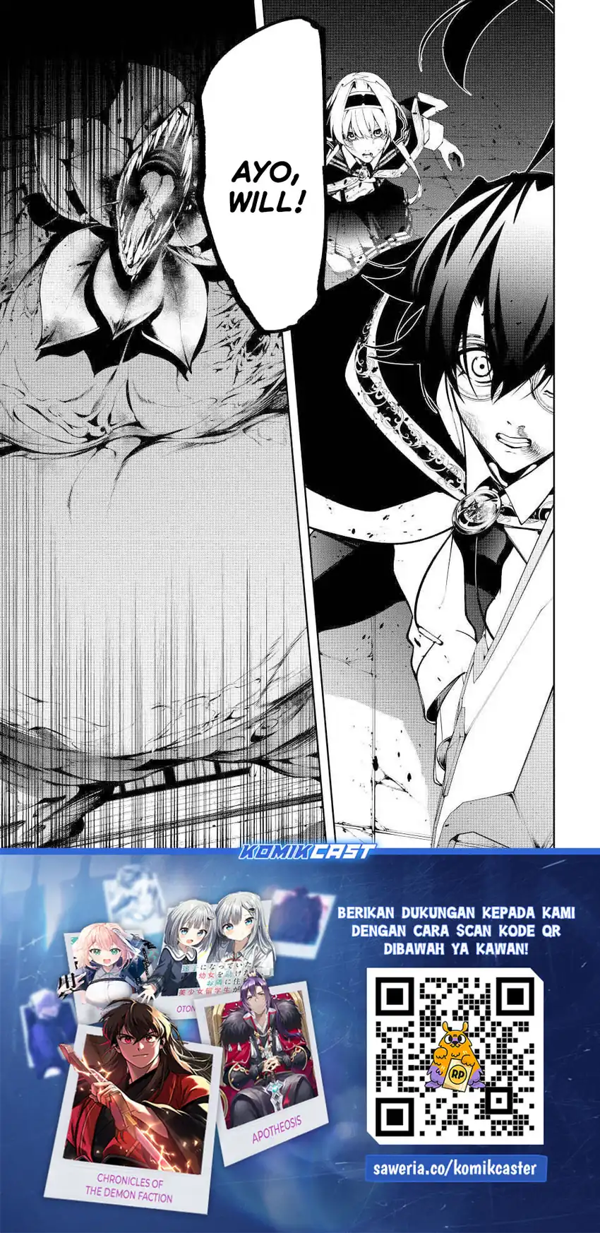 Baca Tsue to Tsurugi no Wistoria - Chapter 59 halaman 40