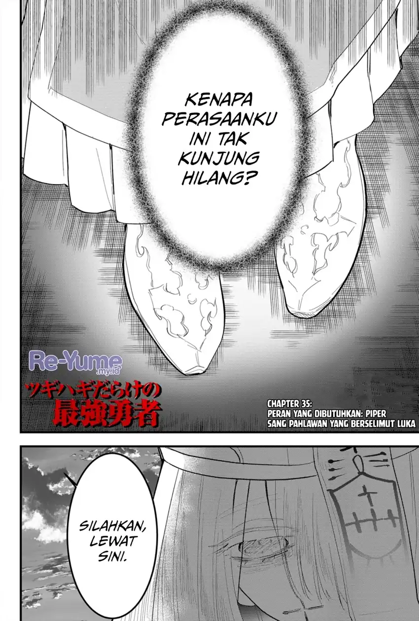 Baca Tsugihagi Darake no Saikyou Yuusha - Chapter 35 halaman 2