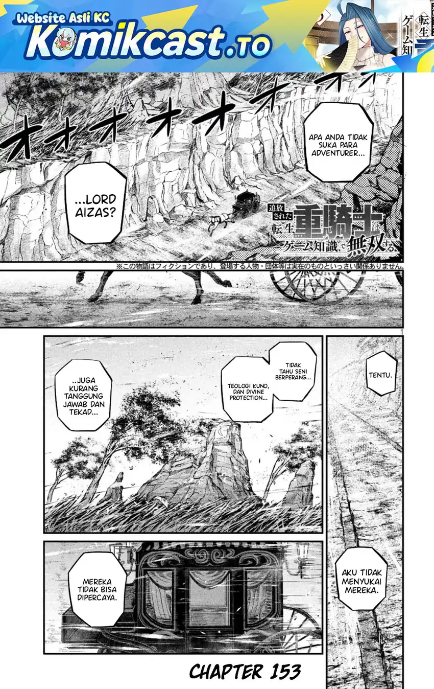 Baca Tsuihou Sareta Tenshou Juu Kishi wa Game Chishiki de Musou Suru - Chapter 153 halaman 2
