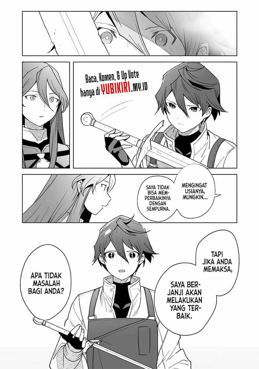 Baca Tsuihousareta Moto Zatsuyou-gakari, Kikakugai no Gijutsu de “Saikou no Shuuzenshi” to Yobareru You ni narimashita - Chapter 01.1 halaman 13