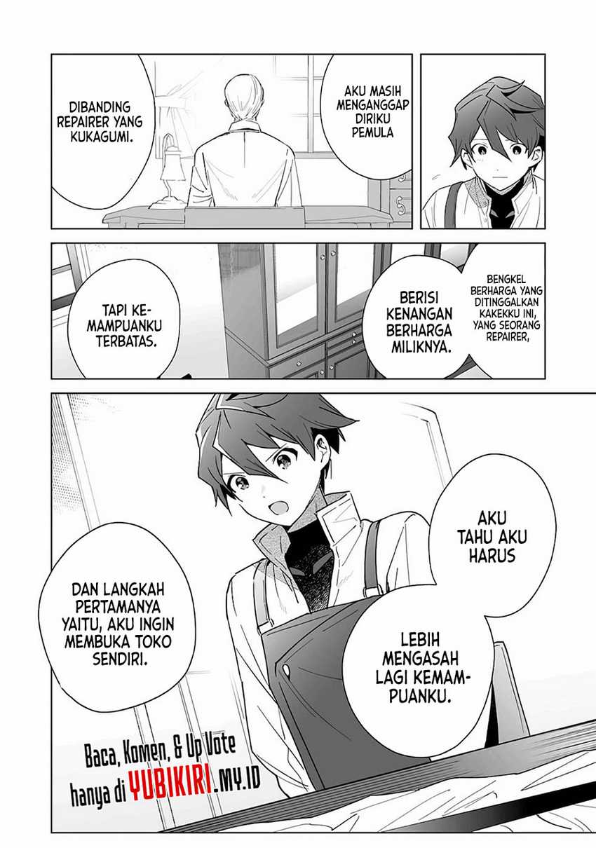 Baca Tsuihousareta Moto Zatsuyou-gakari, Kikakugai no Gijutsu de “Saikou no Shuuzenshi” to Yobareru You ni narimashita - Chapter 01.2 halaman 11