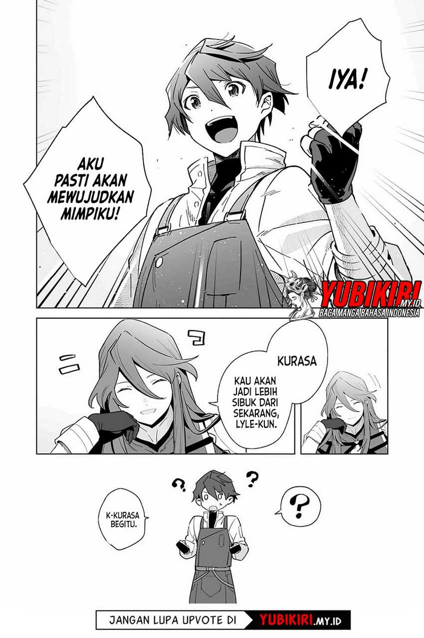 Baca Tsuihousareta Moto Zatsuyou-gakari, Kikakugai no Gijutsu de “Saikou no Shuuzenshi” to Yobareru You ni narimashita - Chapter 01.2 halaman 18