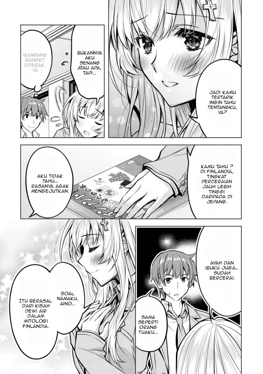 Baca Tsundere Hokuou Bishoujo no Classmate ga, Kon'yakusha ni Natta Totan ni Dere Ippentou ni Natte Shimatta Ken ni Tsuite - Chapter 04 halaman 12